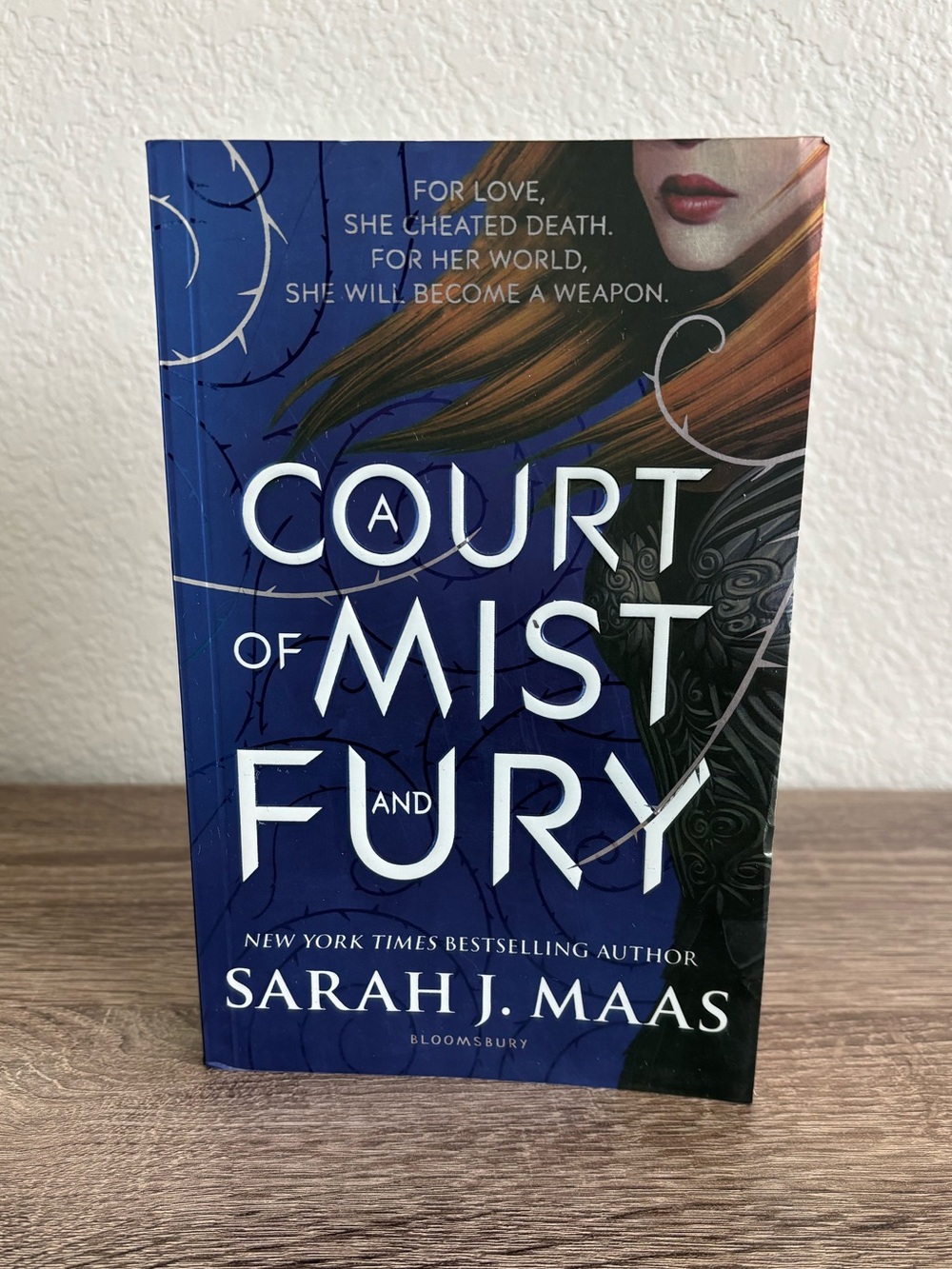 OOP A Court of Mist and Fury Blue Paperback
